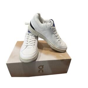 On Running The Roger Centre Court Sneakers White/Indigo W Size 5.5 New w/ Box